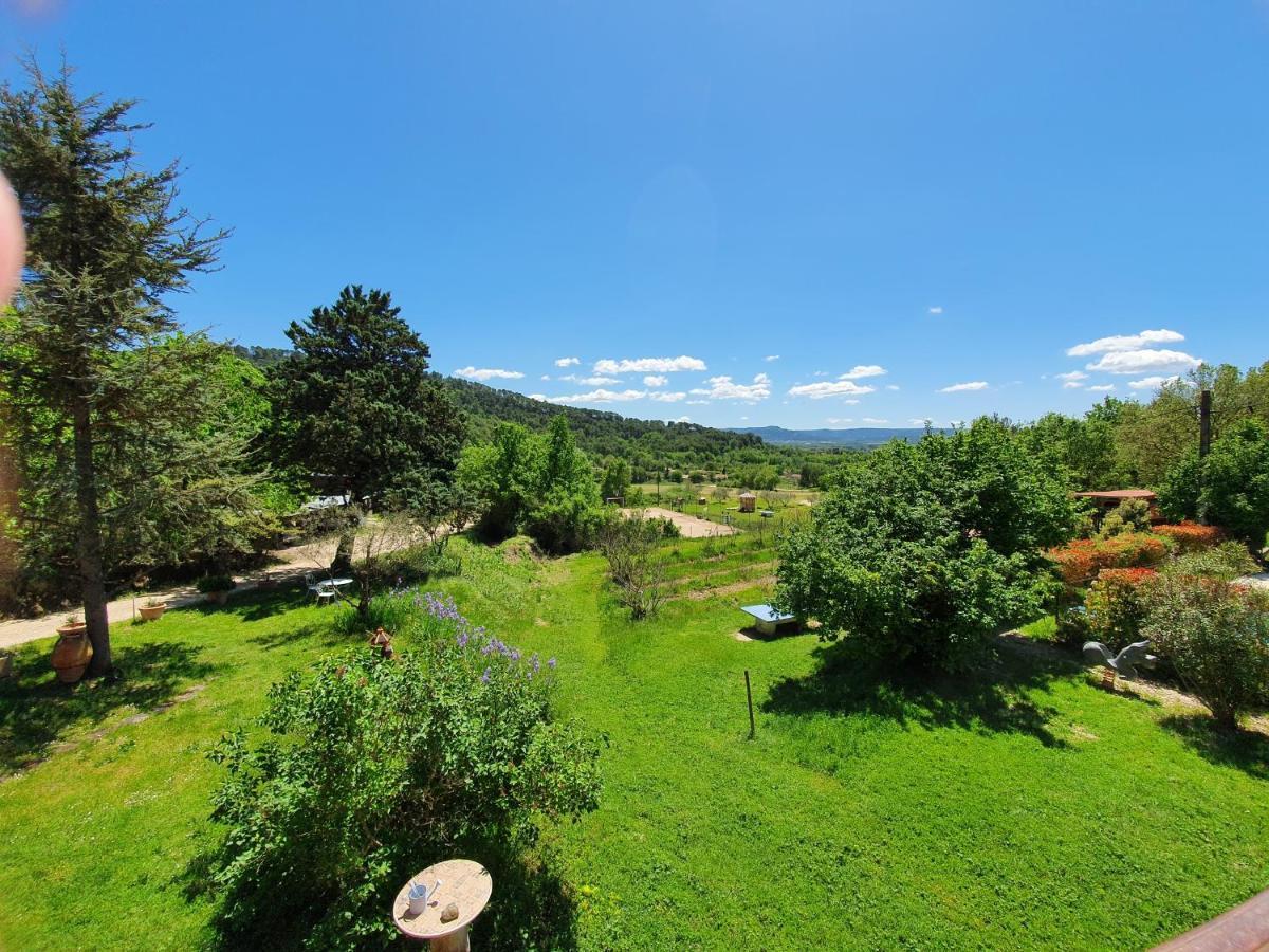 L'Oustaou Du Luberon Et Spa Villelaure Bagian luar foto