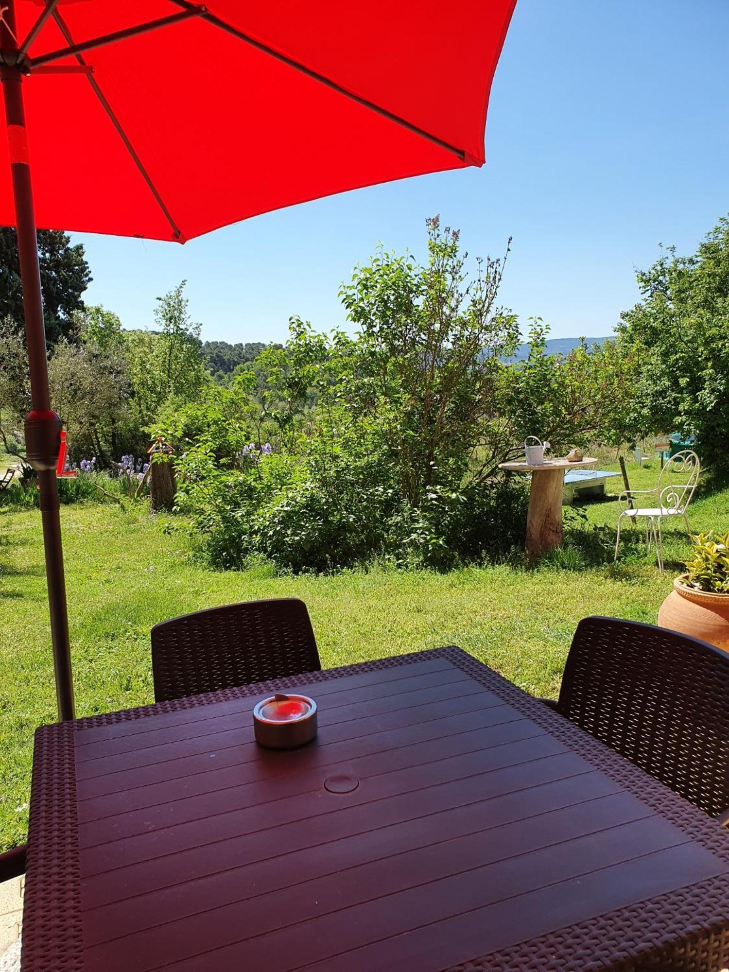 L'Oustaou Du Luberon Et Spa Villelaure Bagian luar foto